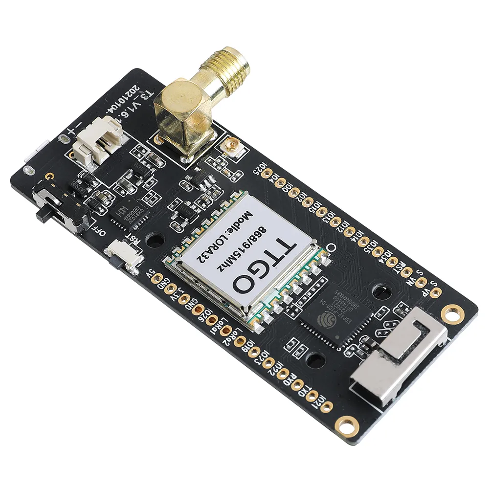LILYGO® TTGO LoRa32 868Mhz ESP32 LoRa OLED 0.96 Inch SD Card bluetooth WIFI Wireless Module ESP-32 SMA IP5306