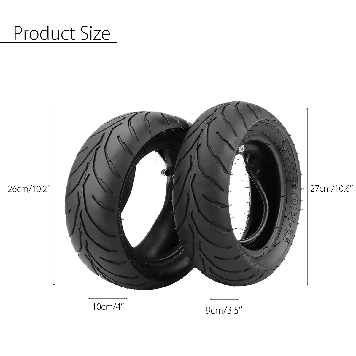 47cc 49cc Mini Pocket Bike Tire + Inner Tube 110/50-6.5 90/65-6.5 Front/Rear 