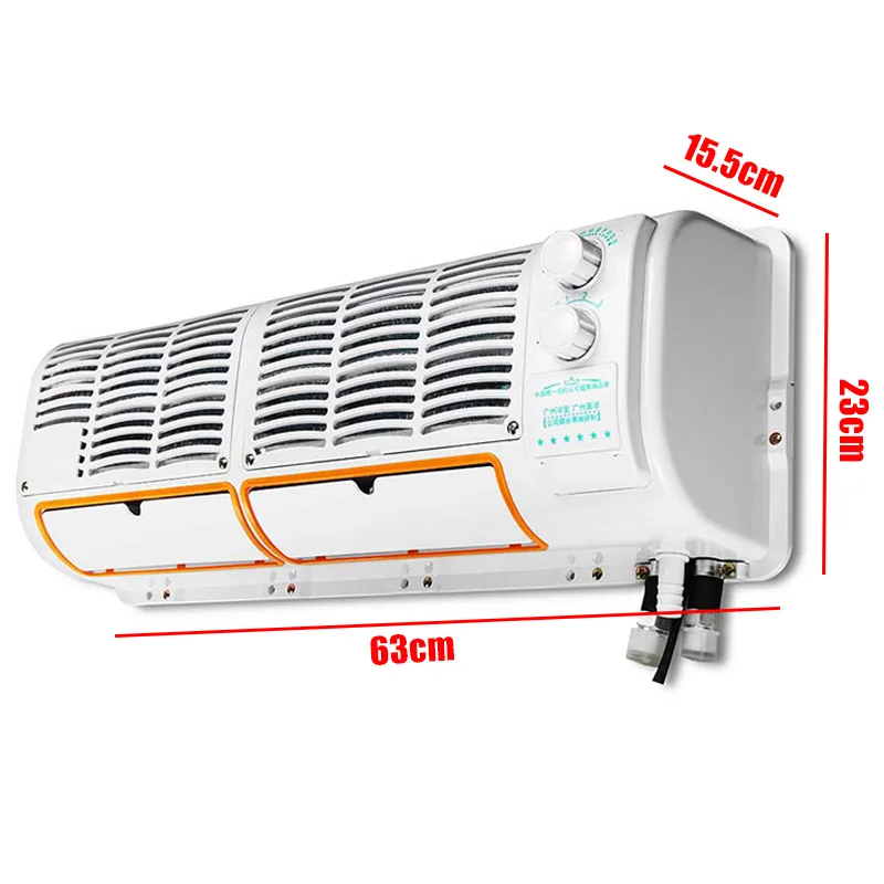 12/24V Air Conditioner Wall-mounted Cooling Fan For Caravan Truck Air Conditioning