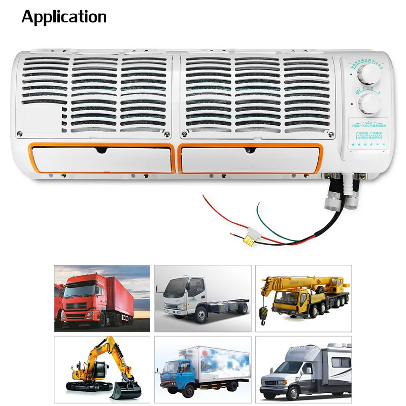 12/24V Air Conditioner Wall-mounted Cooling Fan For Caravan Truck Air Conditioning