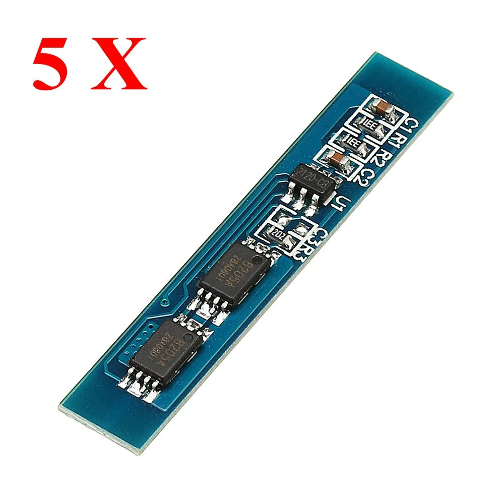 5Pcs 2S 3A Li-ion Lithium Battery 18650 Protection Charger Board BMS PCB Board