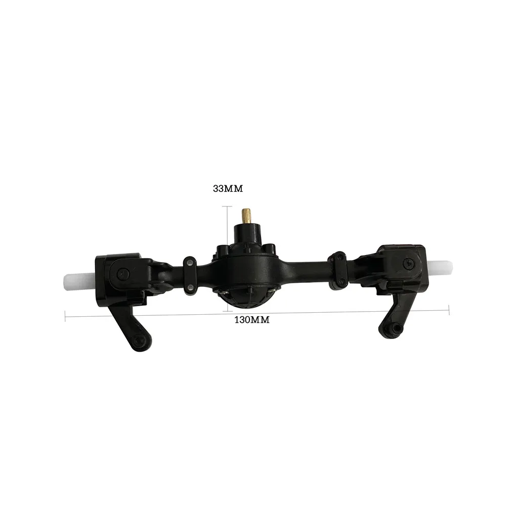 2PCS Front Rear Bridge Axle W/ Metal Gear for WPL B14 B24 C14 C24 Fayee FY001 FY002 Rc Car Parts
