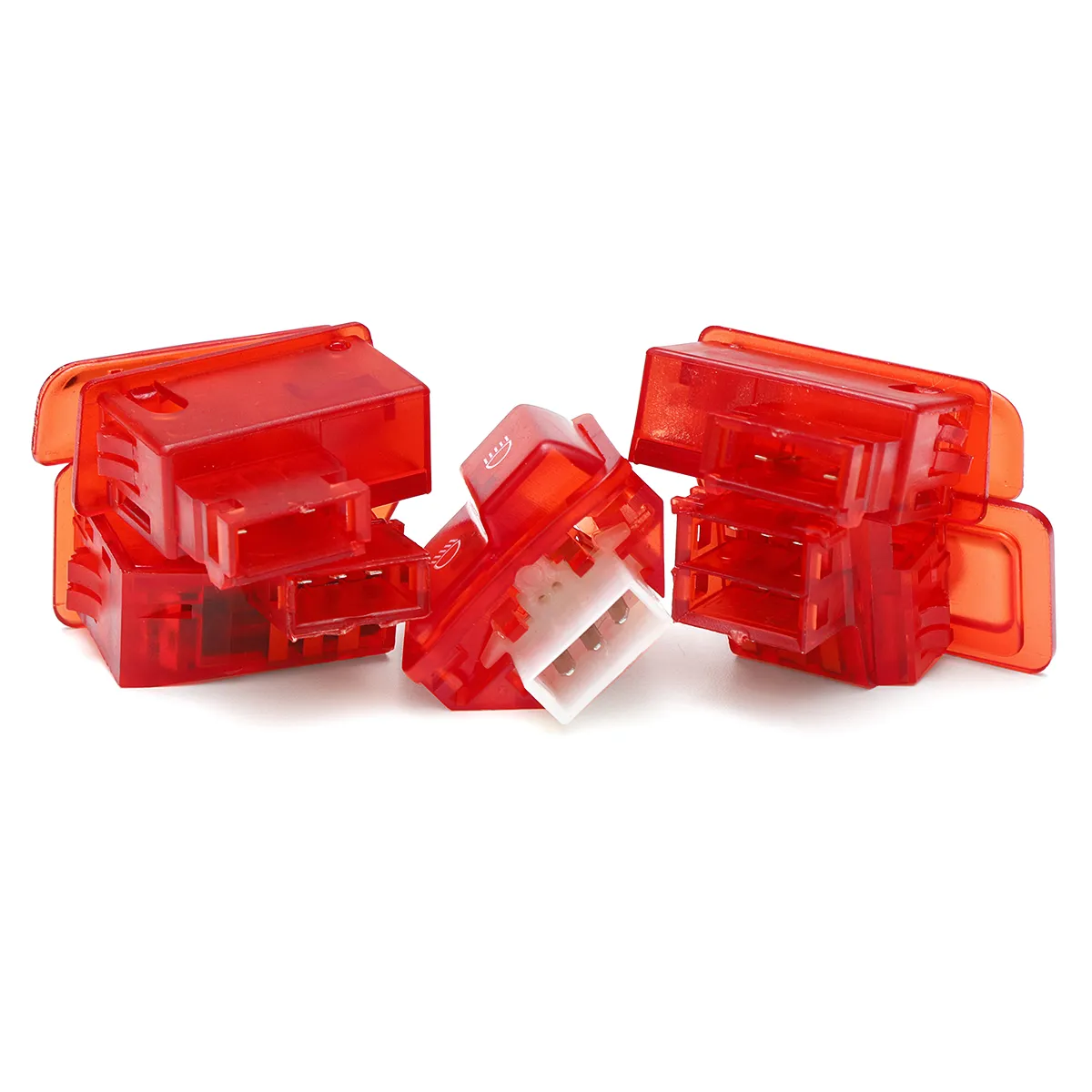 Turn Signal Head Light Horn Dimmer Starter DIY Switch Button For GY6 50cc 125cc 150cc Moped Scooter