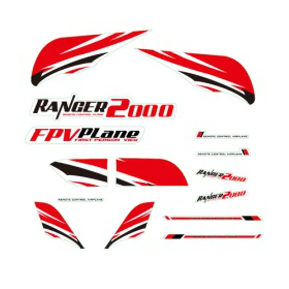 Volantex Ranger 2000 V757-8 2000mm Spannweite RC Flugzeug Ersatzteil Aufkleber Volantex Ranger 2000 V757-8 2000mm Spannweite RC Flugzeug Ersatzteil Aufkleber