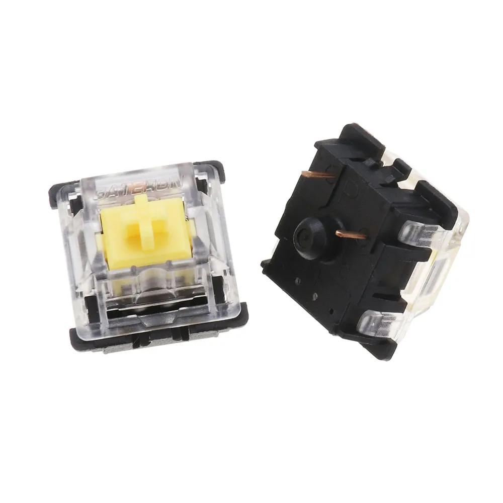 70PCS Pack 3Pin Gateron Linear Yellow Switch Keyboard Switch for Mechanical Gaming Keyboard 70PCS Pack 3Pin Gateron Linear Yellow Switch Keyboard Switch for Mechanical Gaming Keyboard