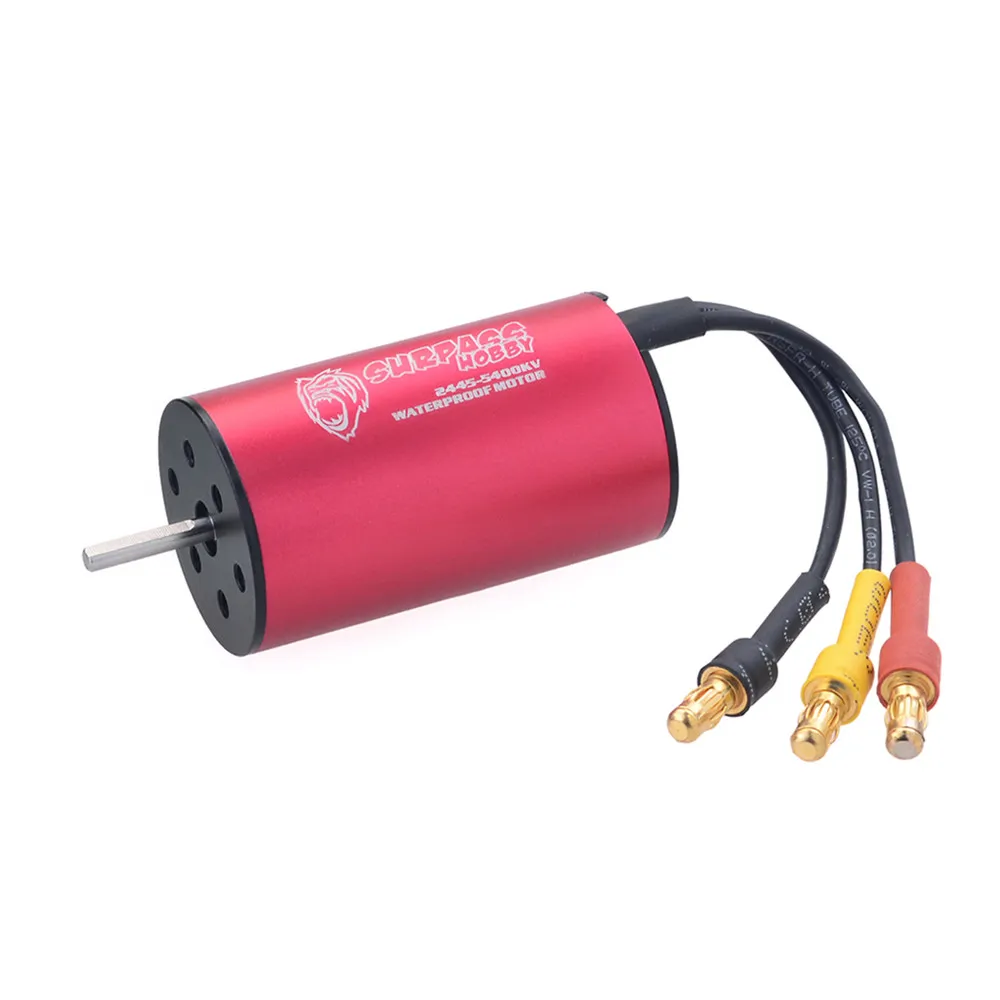 Surpass Hobby 2445 KK Series 2S Brushless Waterproof Motor 3000/3600/5400KV for 1/16 1/18 Rc Car Surpass Hobby 2445 KK Series 2S Brushless Waterproof Motor 3000/3600/5400KV for 1/16 1/18 Rc Car