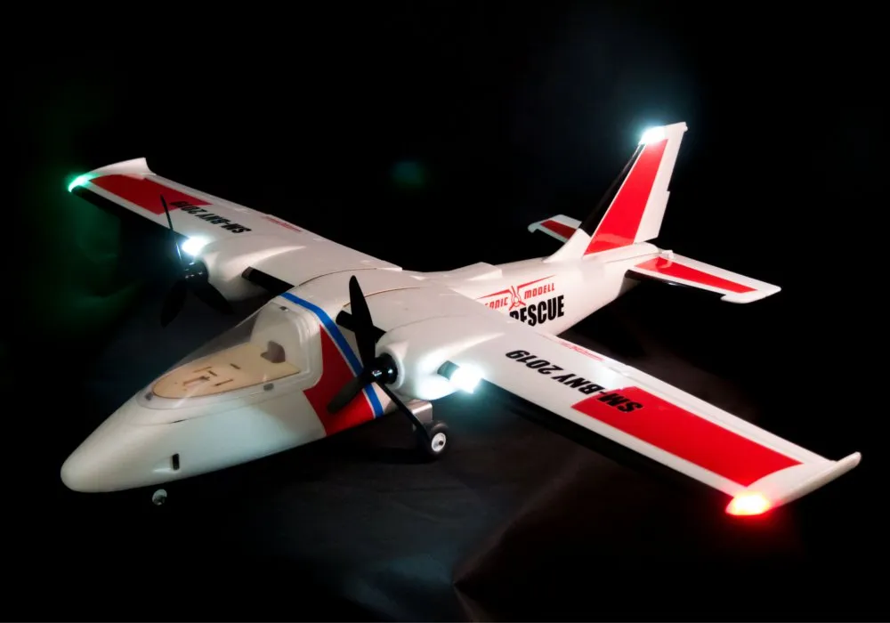Sonicmodell Binary 1200 mm Spannweite EPO Doppelmotor Multirole Luftvermessung FPV Plattform Mapping RC Flugzeug KIT