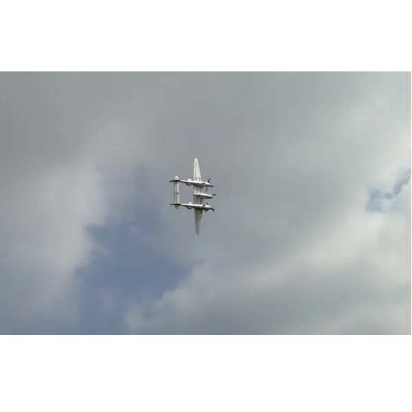 MD P38 1200mm Wingspan EPO RC Airplane Lockheed P-38 Lighting Zoom Aircraft Fixed Wing KIT/PNP