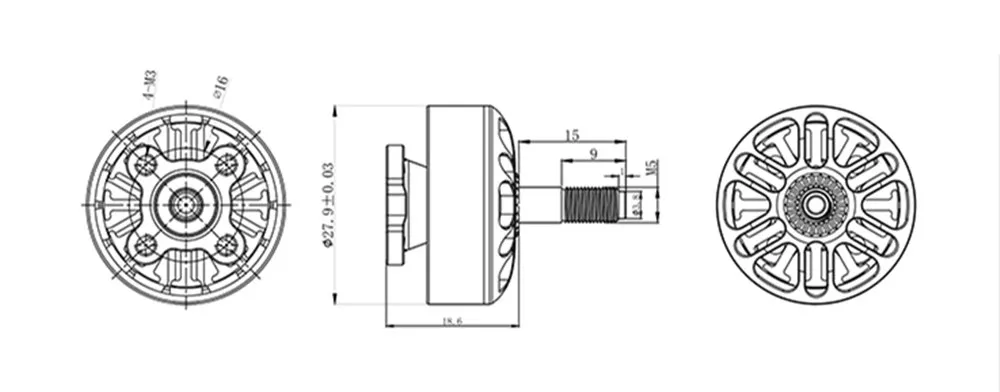iFlight XING-E Pro 2306 1700KV 3-6S / 2450KV 2-4S Brushless Motor for RC Drone FPV Racing iFlight XING-E Pro 2306 1700KV 3-6S / 2450KV 2-4S Brushless Motor for RC Drone FPV Racing