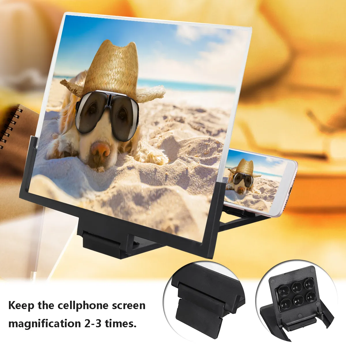 14 Phone Screen Magnifier Movie Video Screen Amplifier For Smart Phone For iPhone For Samsung Huawei