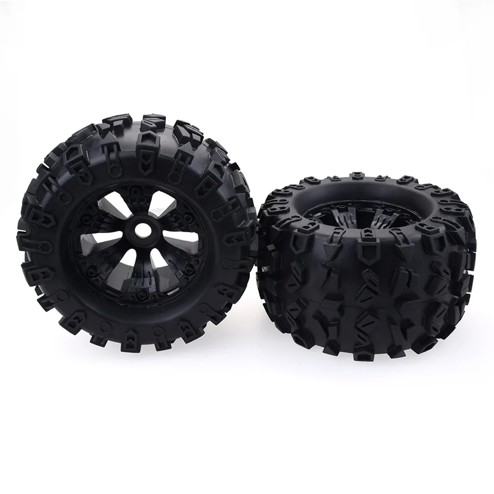 1/8 Monster RC Car Wheels Tires For Redcat Rovan HPI Savage XL MOUNTED GT FLUX HSP ZD Racing Parts 