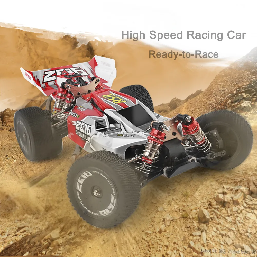 Wltoys 144001 1/14 2.4G 4WD High Speed Racing RC Car Vehicle Models 60km/h