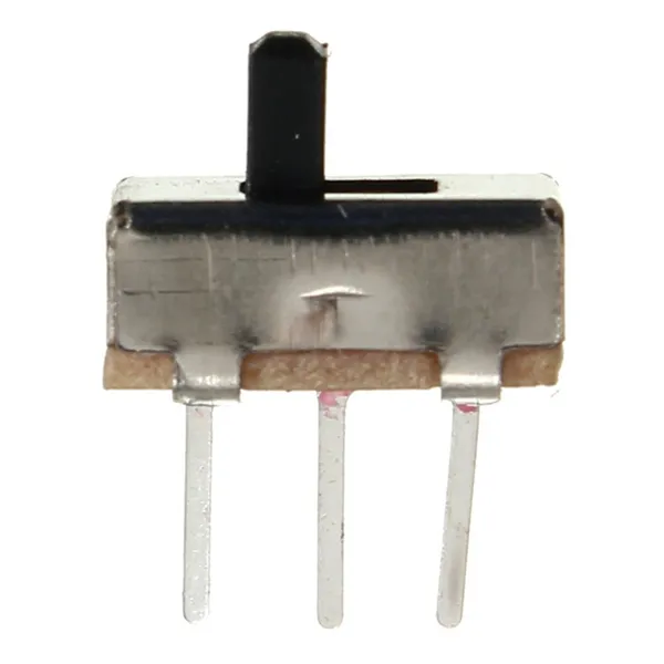 400 stücke SS12D00G3 2 Position SPDT 1P2T 3 Pin PCB Leuchte Panel Mini Vertical Slide Schalter