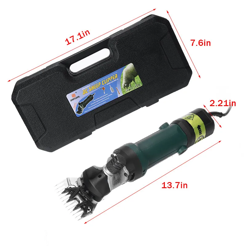 110V/220V 900W Electric Shearing Machine Wool Scissors 6 Gear Speed Adjustable For Sheep Goat Clipper Tools Kit