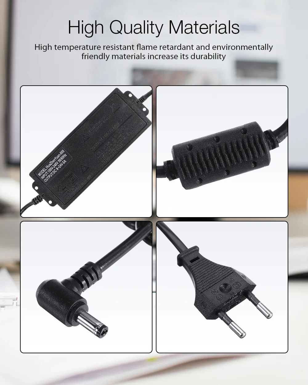 9-24V 5A Display Regulated AC/DC Adapter Switching Power Supply Adapter Power Adapter