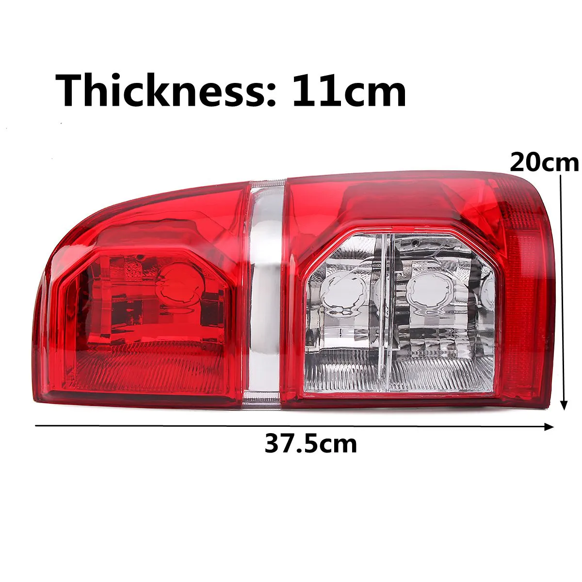 Car Rear Left/Right Tail Light Brake Lamp Red withou Bulb For Toyota Hilux 2005-2015