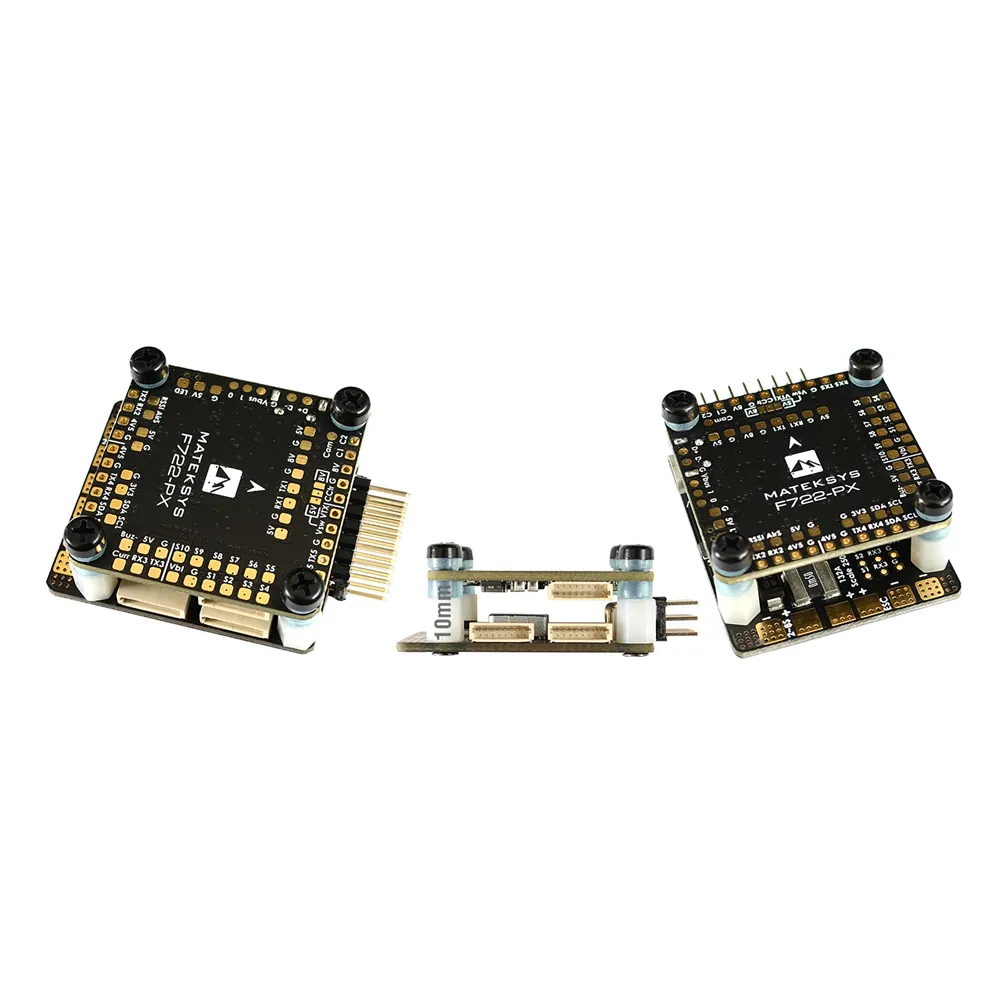MATEK Systems F722-PX Flight Controller STM32F722 MPU6000 BMP280 Pixel OSD 32M Flash Blackbox for RC Drone Airplane