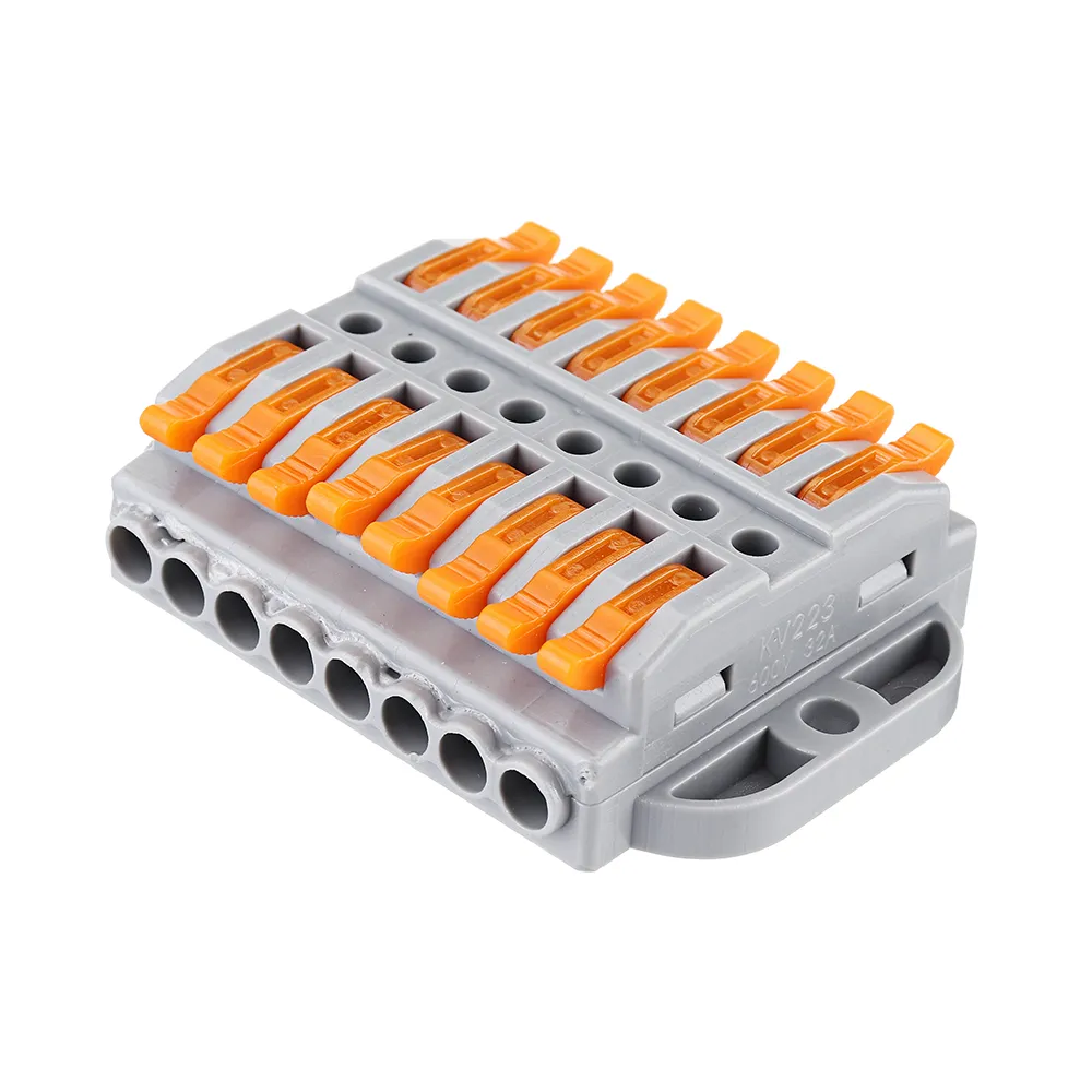 stücke PCT-228A Schnell Terminals Draht Stecker Universal Terminal Block 32A