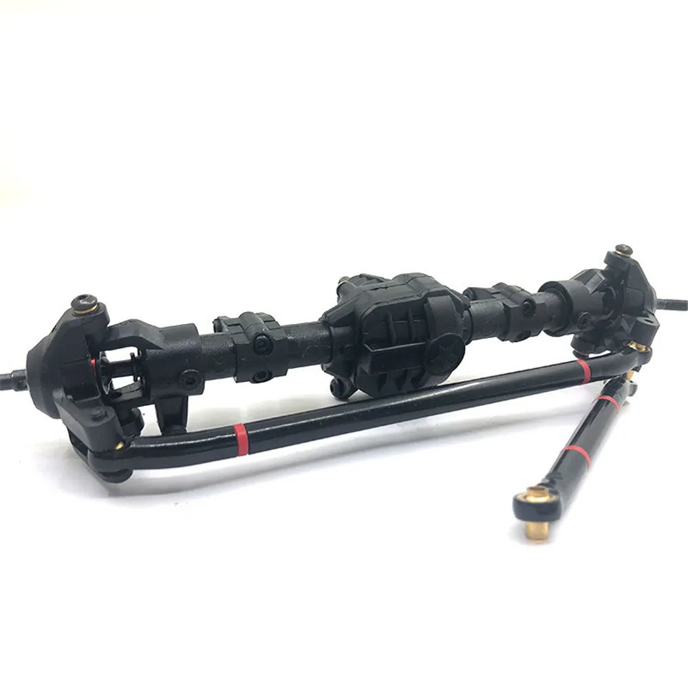 2PCS Front Rear Straight Bridge Axle for 1/10 RC Rock Crawler Axial SCX10 90046 AR44 