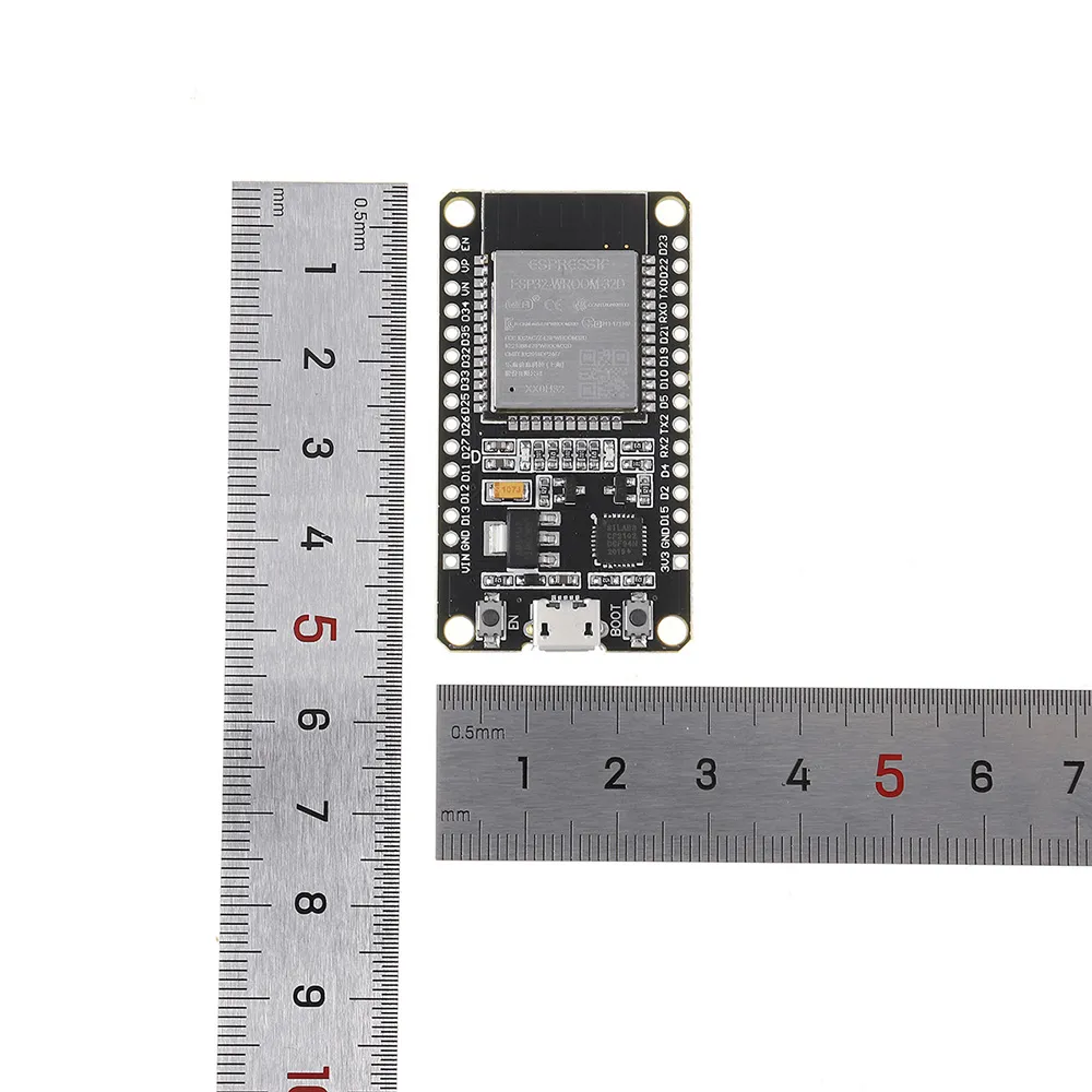 2pcs Geekcreit® ESP32 WiFi+bluetooth Development Board Ultra-Low Power Consumption Dual Cores Unsoldered