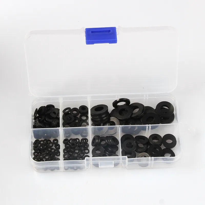 250PCS Nylon Gasket M2 M2.5 M3 M4 M5 M6 M8 High Temperature Insulating Plastic Gasket