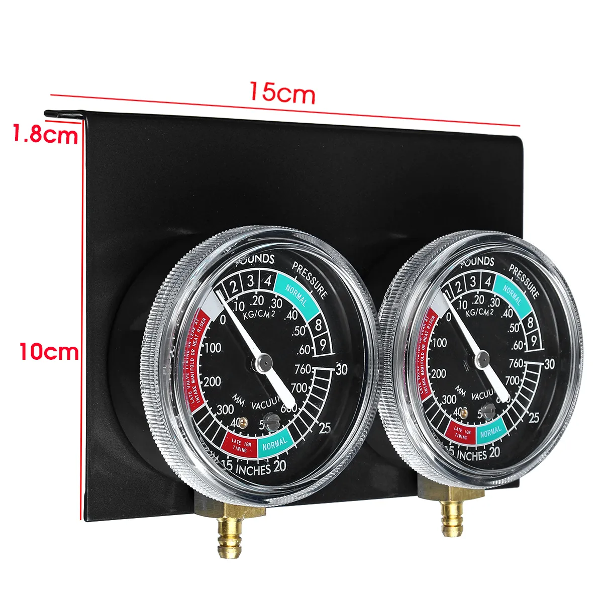 2pcs Set Motorcycle Carb Carburettor Fuel Vacuum Gauge Balancer 2 / 4 Cylinder Tool