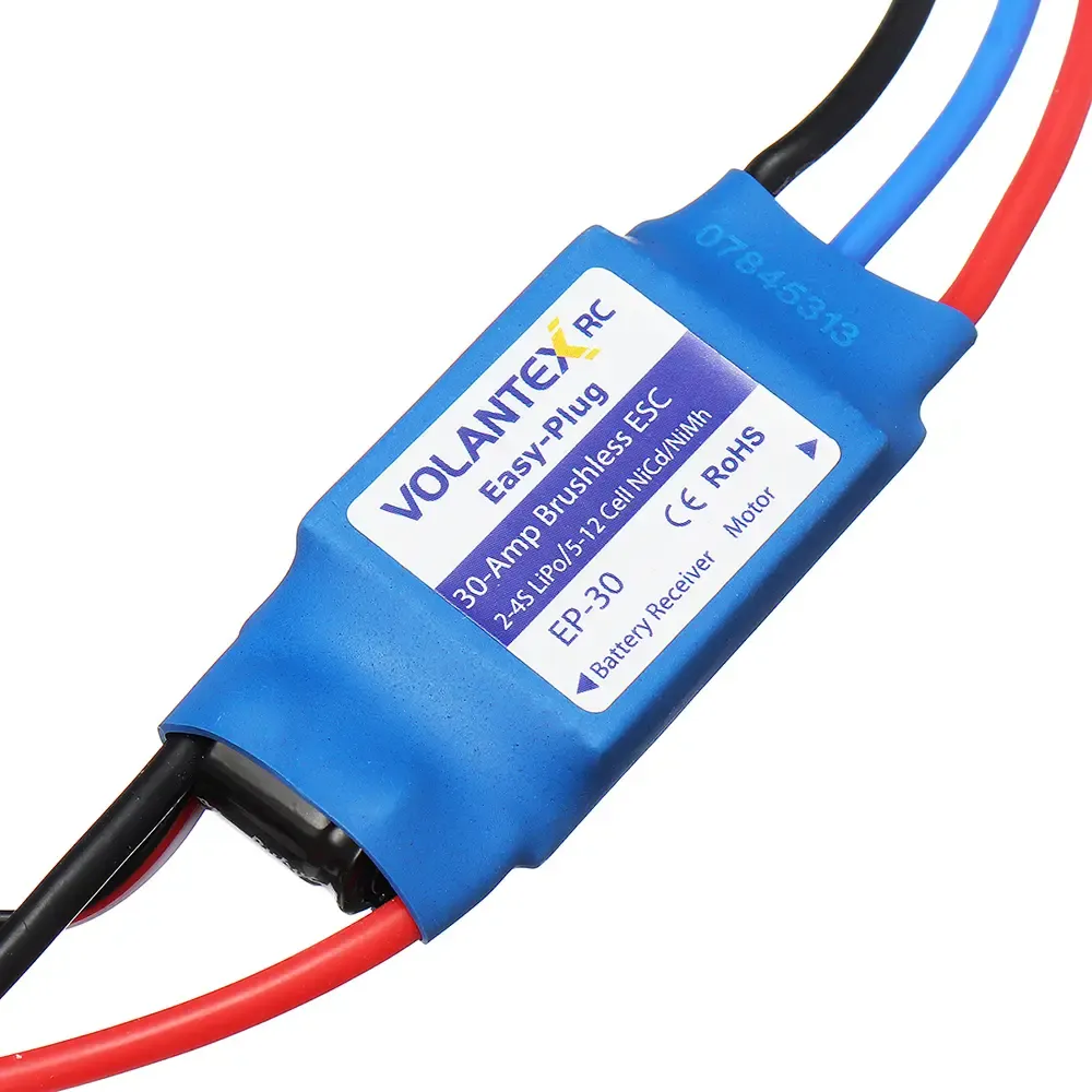 Volantex Saber 920 756-2 RC Airplane Spare Part 30A Brushless ESC XT60 Plug Connector Volantex Saber 920 756-2 RC Airplane Spare Part 30A Brushless ESC XT60 Plug Connector