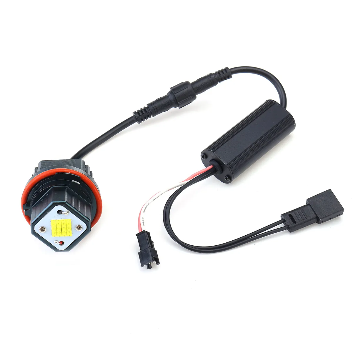 2Pcs 80W Error Free LED Angel Eyes Marker Halo Ring Light For BMW E39 E53 E60 E65 2Pcs 80W Error Free LED Angel Eyes Marker Halo Ring Light For BMW E39 E53 E60 E65