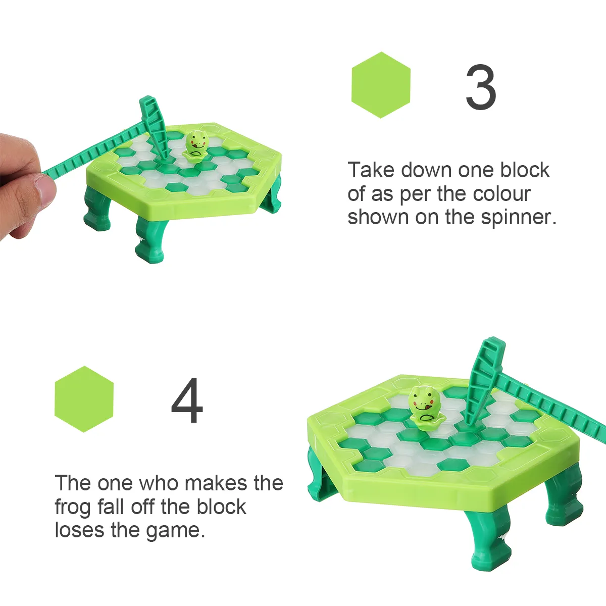 Children Save Frog Game Parent-child Interaction Play Toys for Kids Prefect Gift