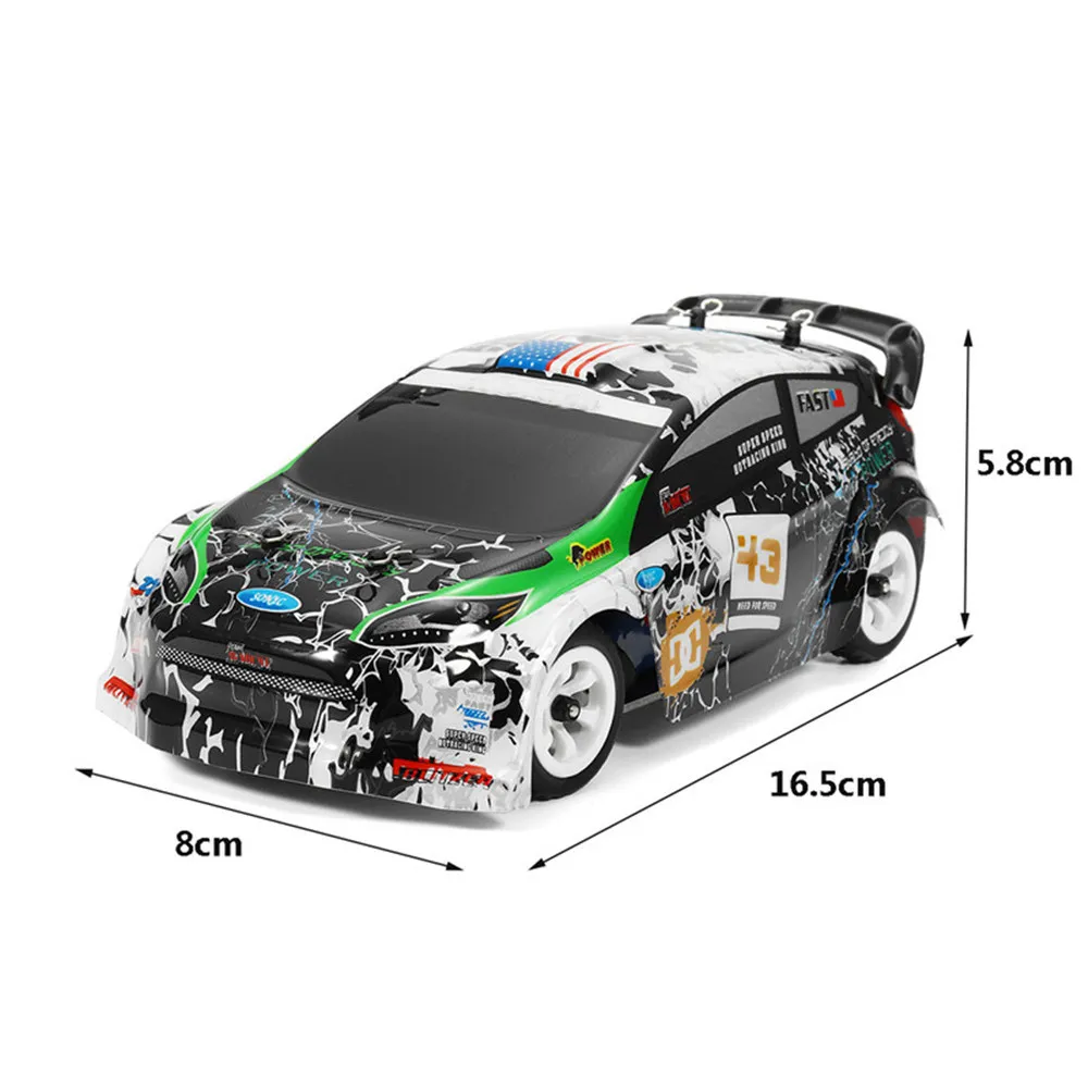 Wltoys K989 2 Battery 1/28 2.4G 4WD Brushed RC Car Alloy Chassis Vehicles RTR Model