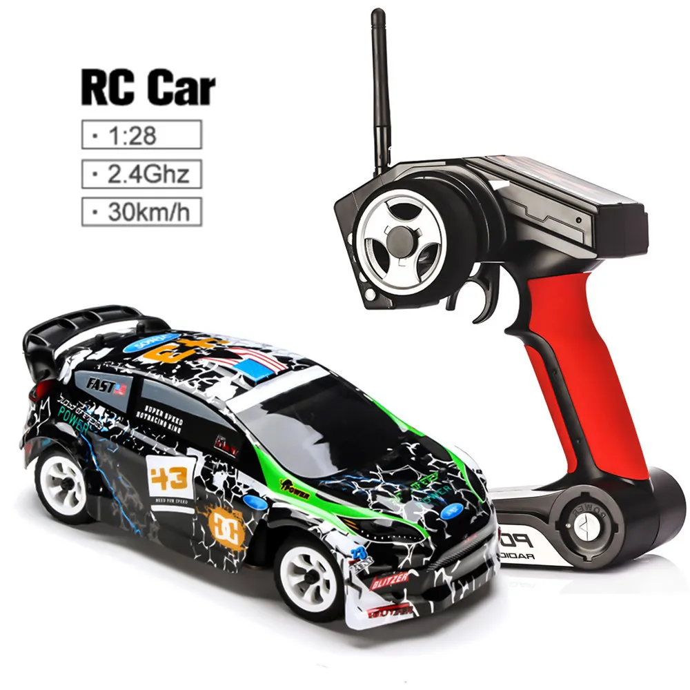 Wltoys K989 2 Battery 1/28 2.4G 4WD Brushed RC Car Alloy Chassis Vehicles RTR Model