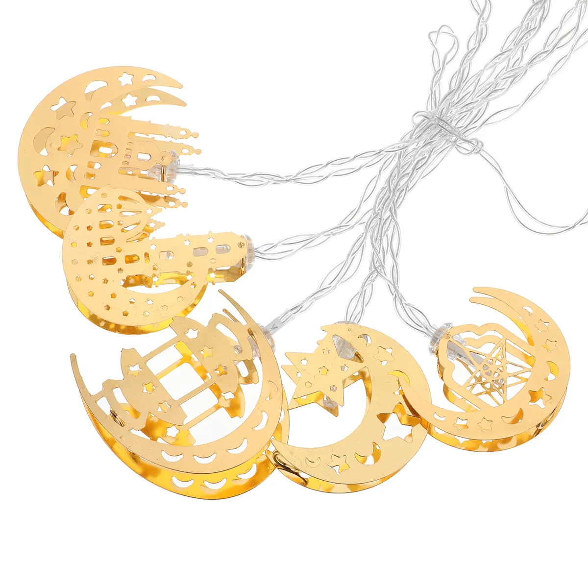 1.65M 3M Ramadan Eid LED Fairy String Light Battery Powered Moroccan Party Hanging Decorative Lamp