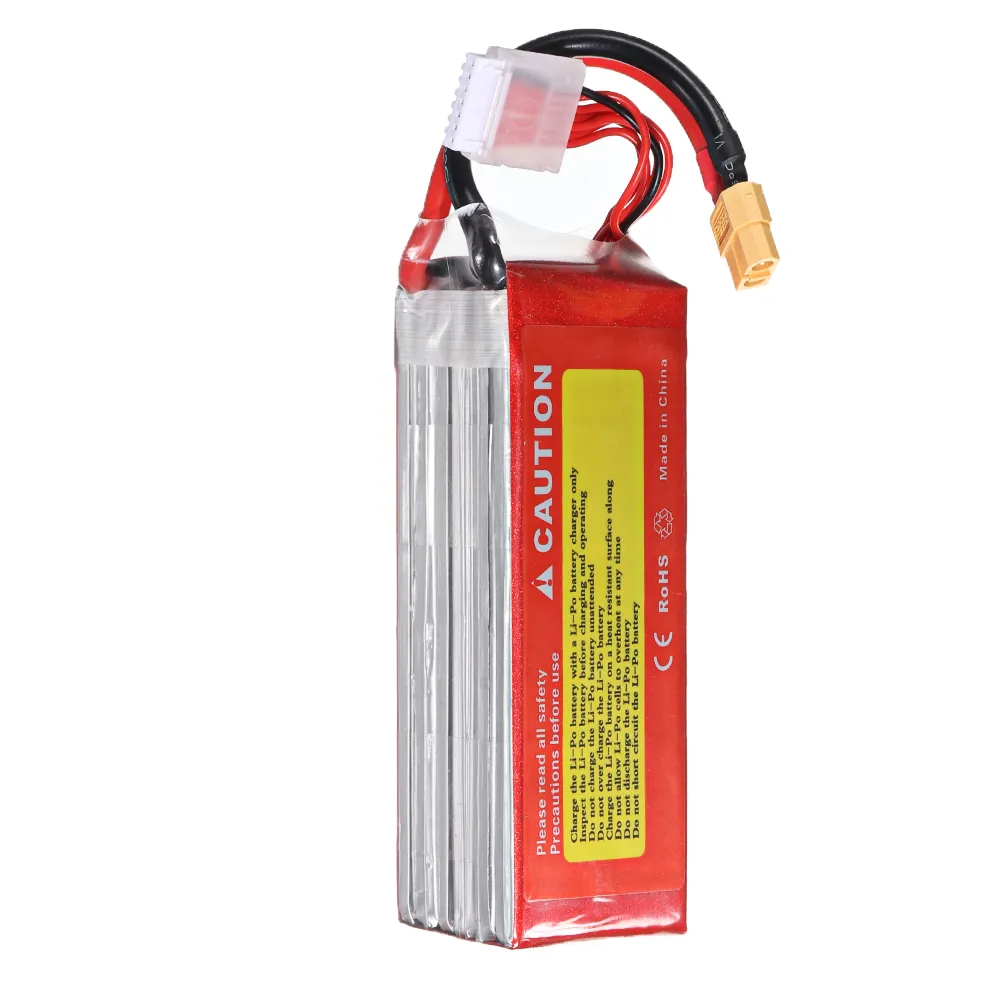 ZOP Power 22.2V 3300mAh 100C 6S Lipo Battery XT60 Plug for RC Racing Drone