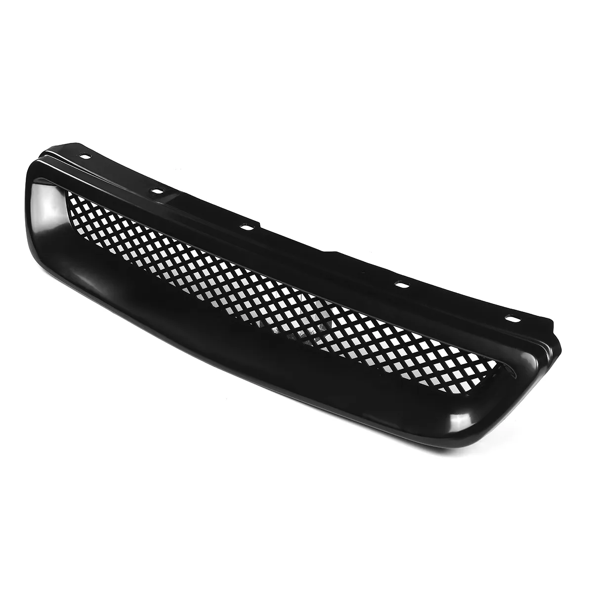 ABS Front Hood Grill Grille For Honda Civic 1996-1998 JDM T-R Style