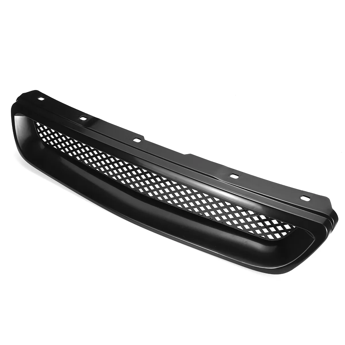 ABS Front Hood Grill Grille For Honda Civic 1996-1998 JDM T-R Style