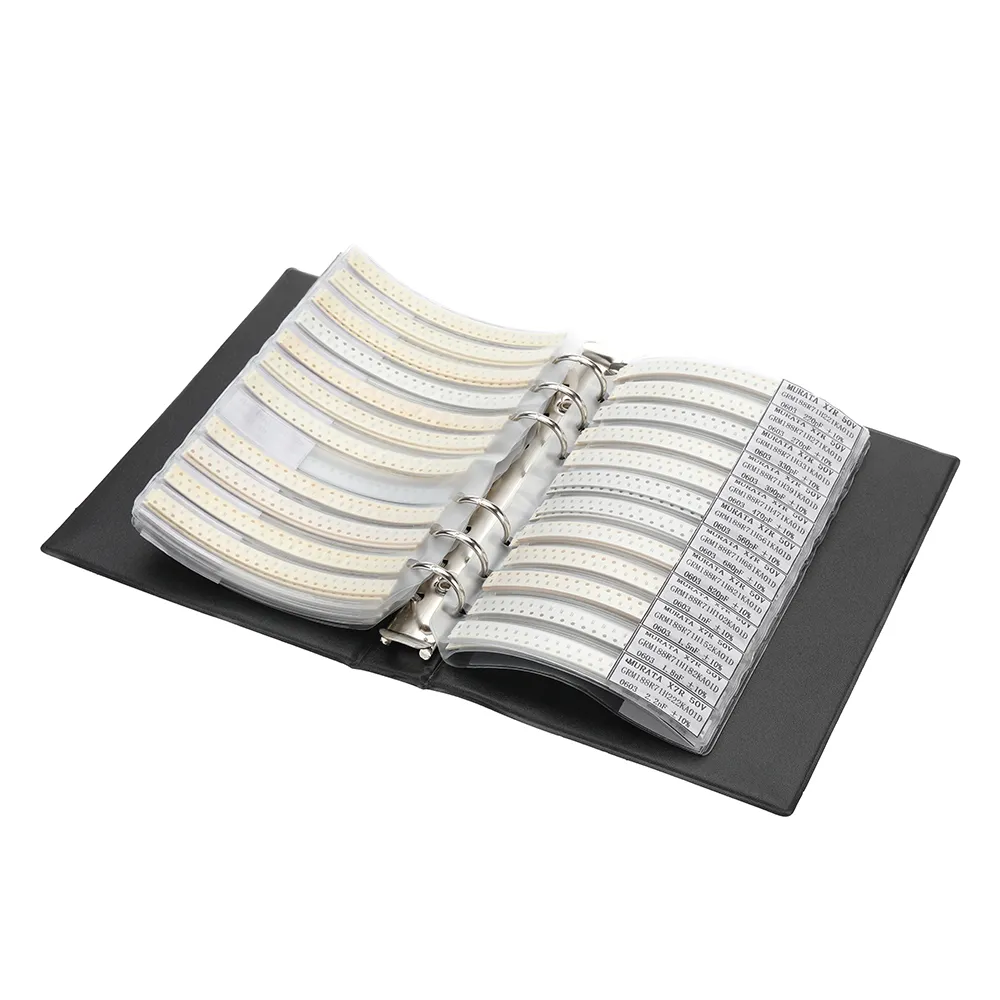 Aemedy® 4500pcs 0603 Condensateurs CMS Échantillons 90 valeurs Chaque 50pcs 0.5PF~2.2UF Kit Assortiment Aemedy® 4500pcs 0603 Condensateurs CMS Échantillons 90 valeurs Chaque 50pcs 0.5PF~2.2UF Kit Assortiment