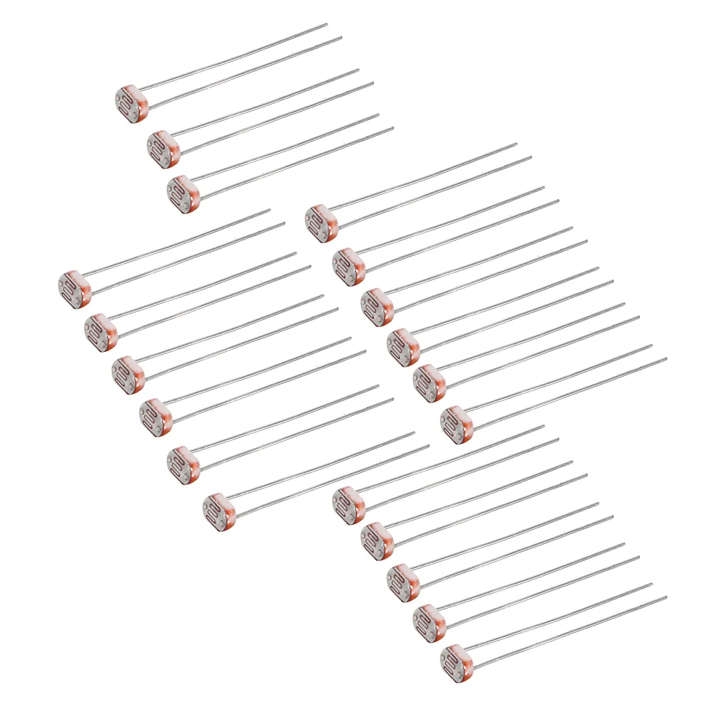 600pcs Light Dependent Resistor LDR 5MM Photoresistor Photoelectric Switch Element Photo Detector 5516 600pcs Light Dependent Resistor LDR 5MM Photoresistor Photoelectric Switch Element Photo Detector 5516