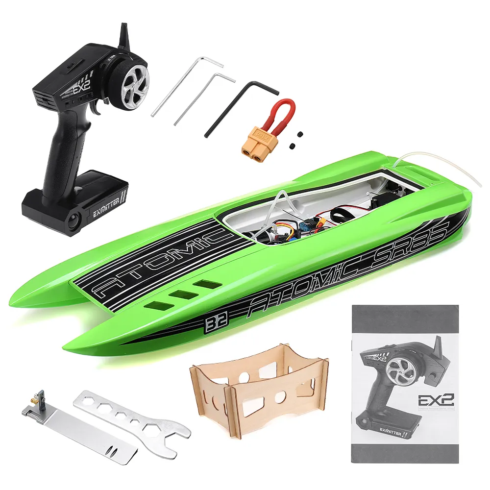 Volantexrc ATOMIC SR85 798-3 ARTR 80km/h 2.4G 850mm Brushless RC Boat with Auto Roll Back Function Model