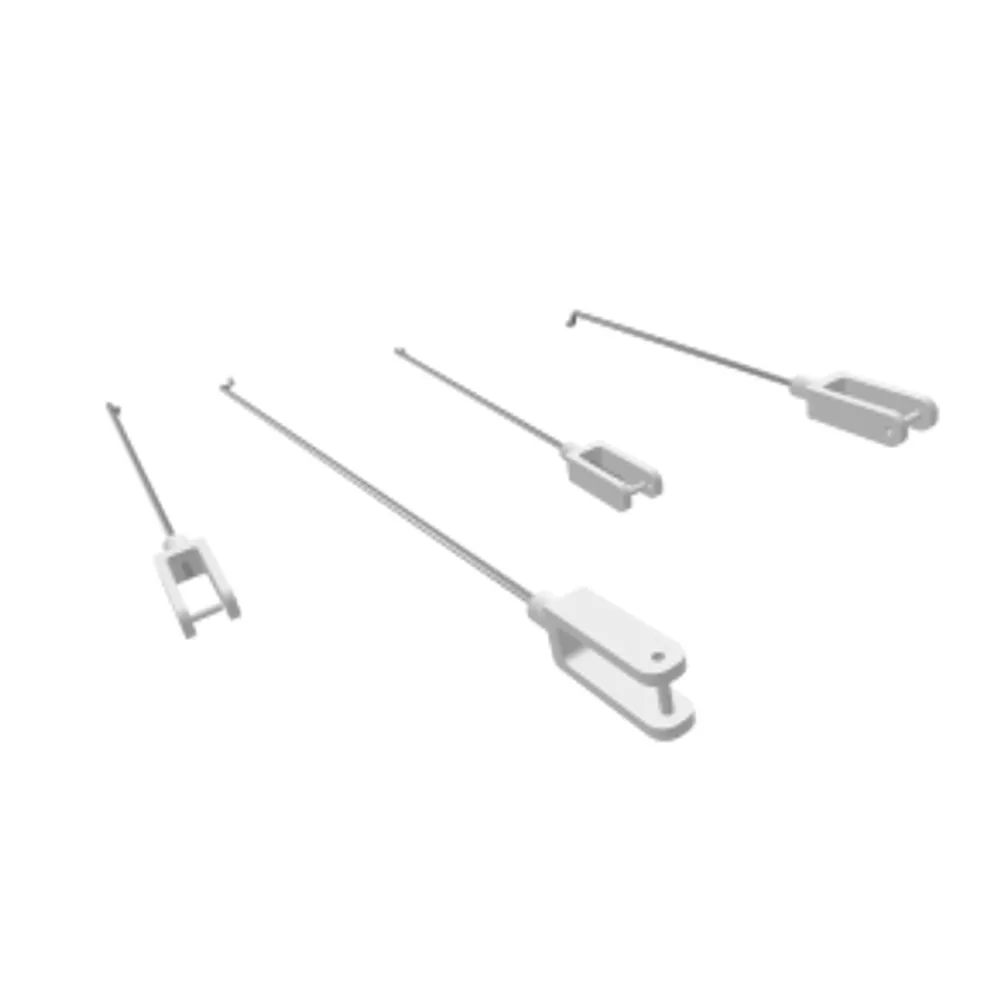 VolantexRC 768-1 Mustang P-51D RC Airplane Spare Part Push Rod With U Cleives Clips VolantexRC 768-1 Mustang P-51D RC Airplane Spare Part Push Rod With U Cleives Clips