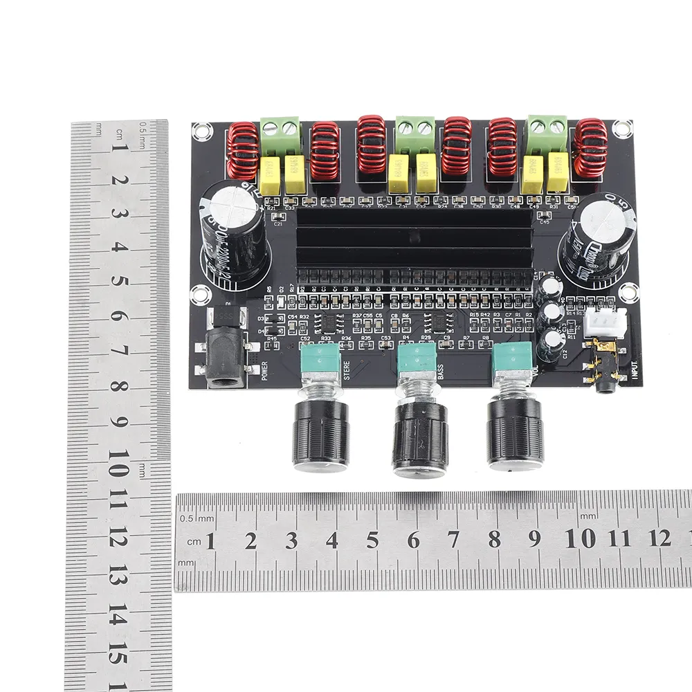 XH-M573 High Power 2.1 Channel TPA3116D2 Digital Amplifier Board 80W+80W+100W