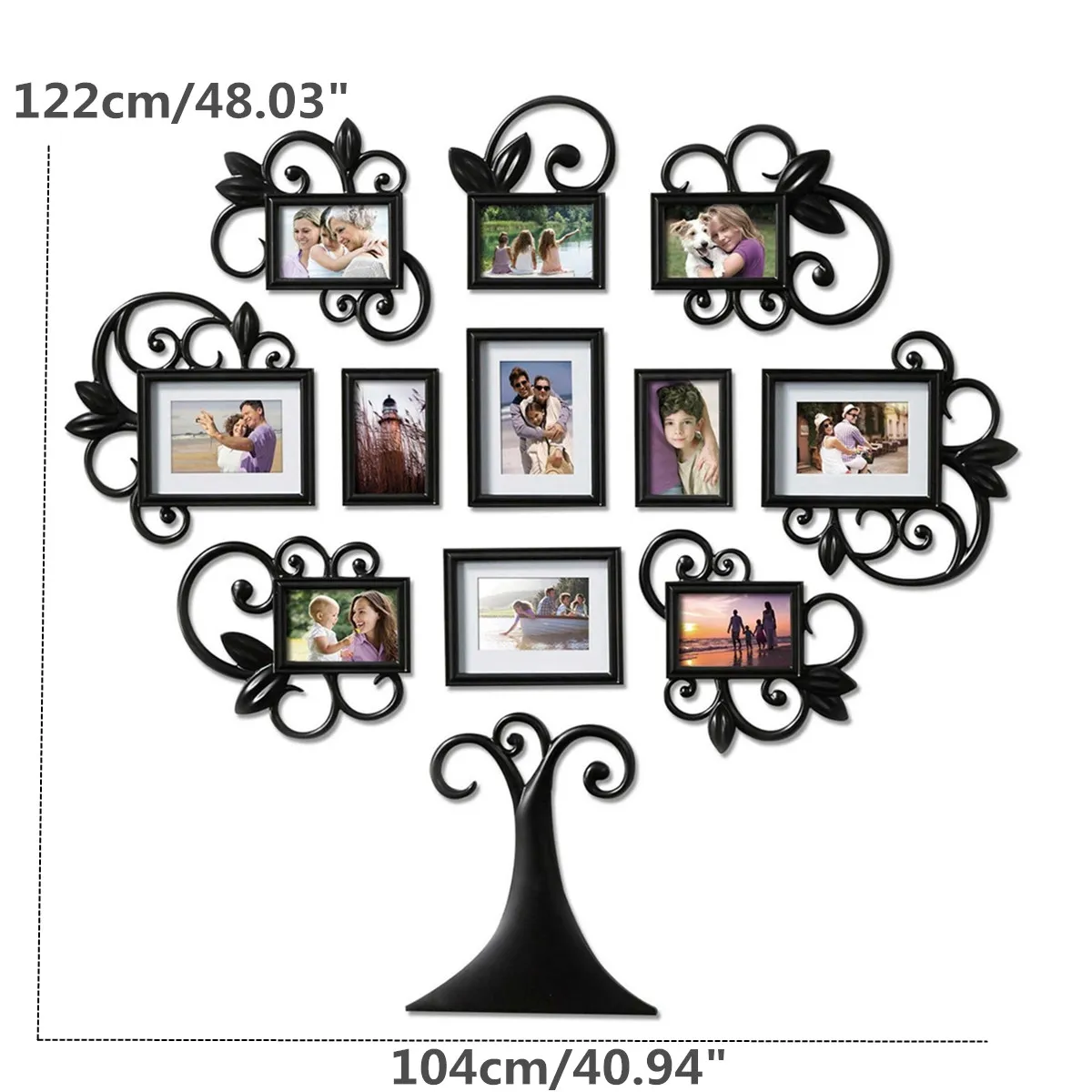 3D Family Tree Photo Picture Frame Collage Wall Stickers Art Home Decor