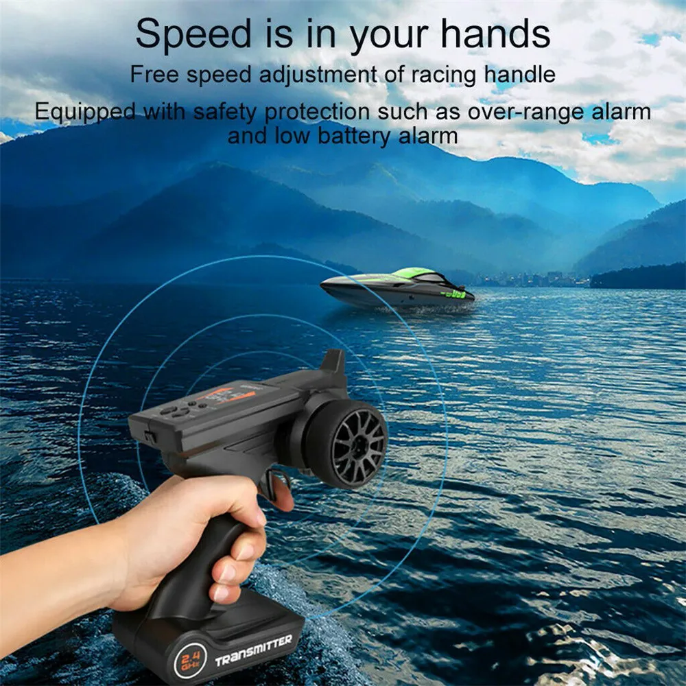 UDIRC UDI908 2.4G 40KM/h Brushless RC Boat Impermeabile con Ripristino Capovolgimento Modello RTR con Sistema di Raffreddamento ad Acqua