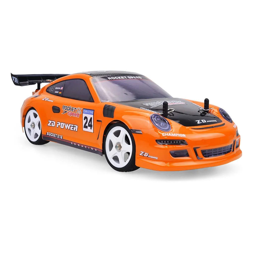ZD 1/16 2.4G 4WD Brushed Racing Rocket S16 Drift RC Car Vehicle Models ZD 1/16 2.4G 4WD Brushed Racing Rocket S16 Drift RC Car Vehicle Models