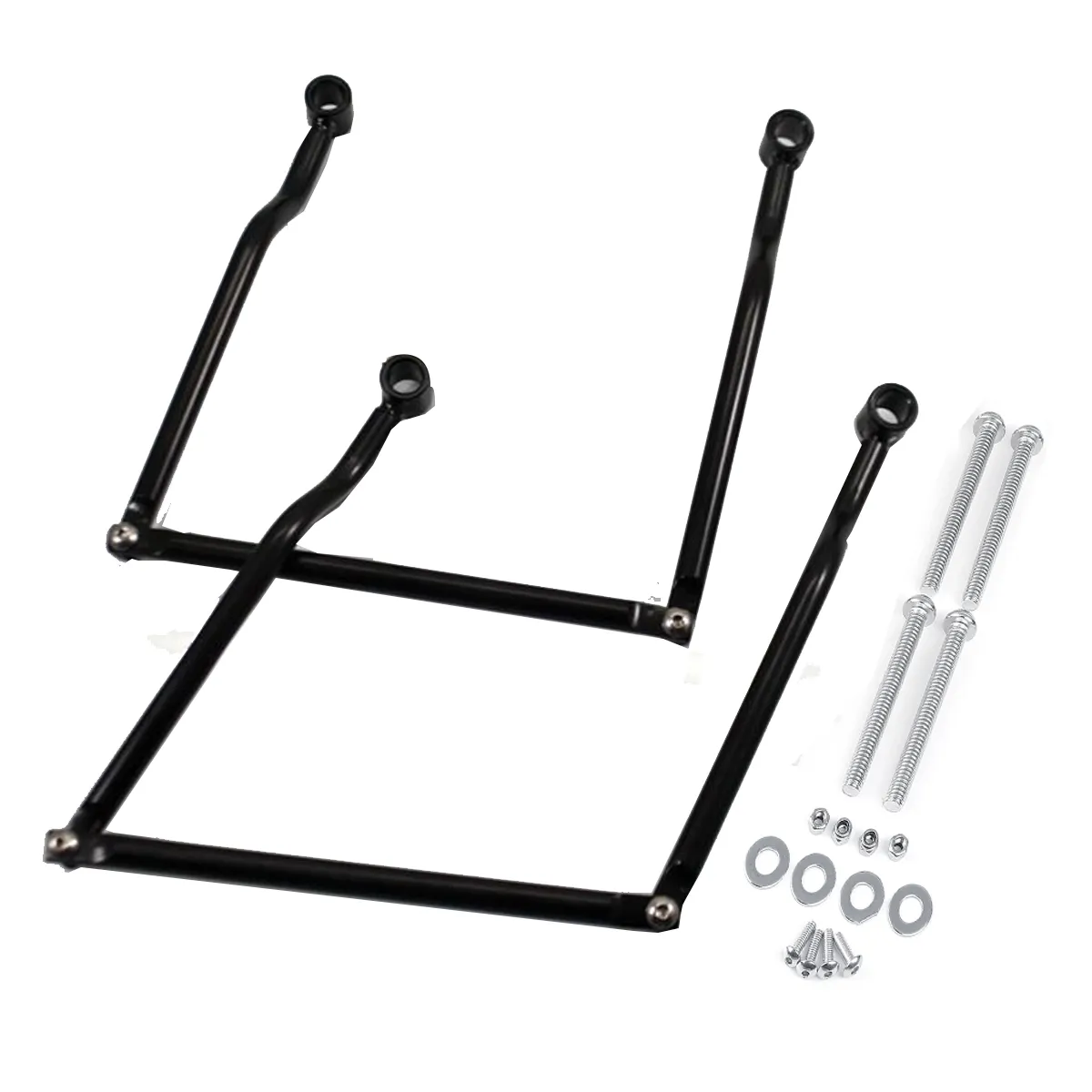 Motorcycle Saddle Bag Support Bars Mounts Bracket Kits For Harley For Honda For Suzuki For Yamaha For Kawasaki