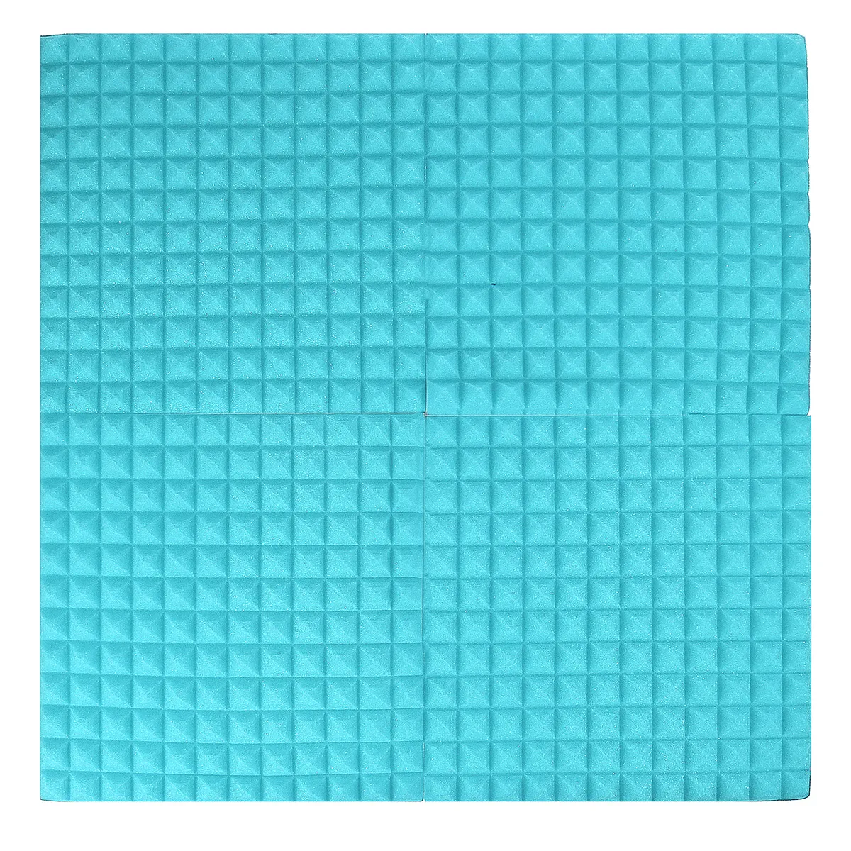 30x30x3cm 12PCS Soundproof Foams Sponge Sound Insulation Studio Wall Panel Tiles