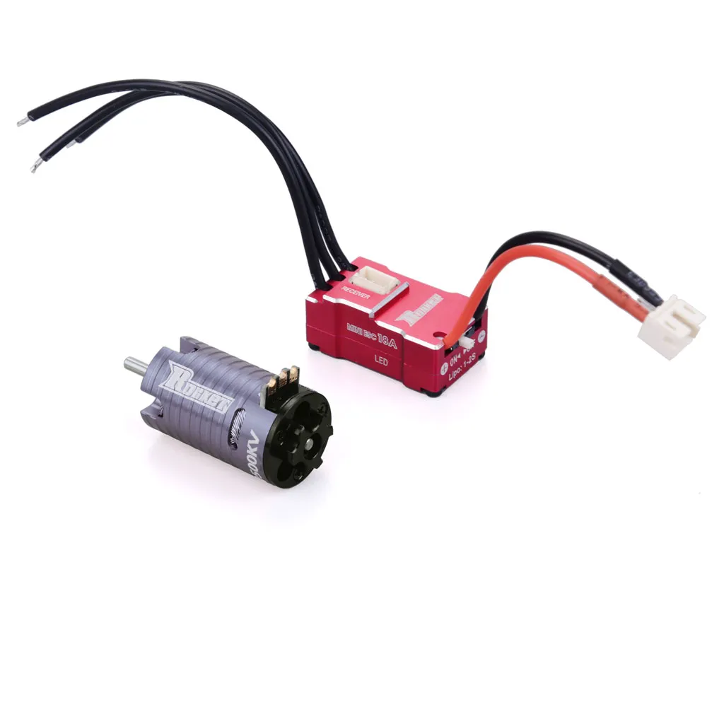 Surpass Hobby ROCKET 1410 MINIZ Brushless Motor 18A ESC Set RC Car Parts