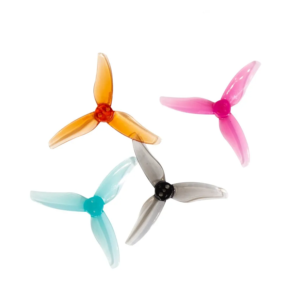 2Pairs Gemfan Hurricane 2512 Durable 3 Blade 2.5 Propeller for Toothpick FPV Racing RC Drone