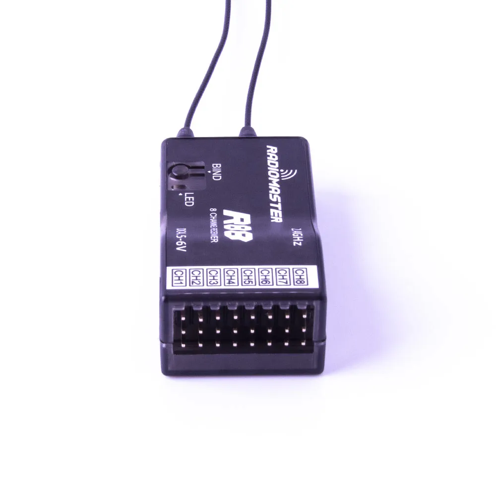 RadioMaster R88 2.4GHz 8CH Over 1KM PWM Nano Receiver Compatible FrSky D8 Support Return RSSI for RC Drone RadioMaster R88 2.4GHz 8CH Over 1KM PWM Nano Receiver Compatible FrSky D8 Support Return RSSI for RC Drone