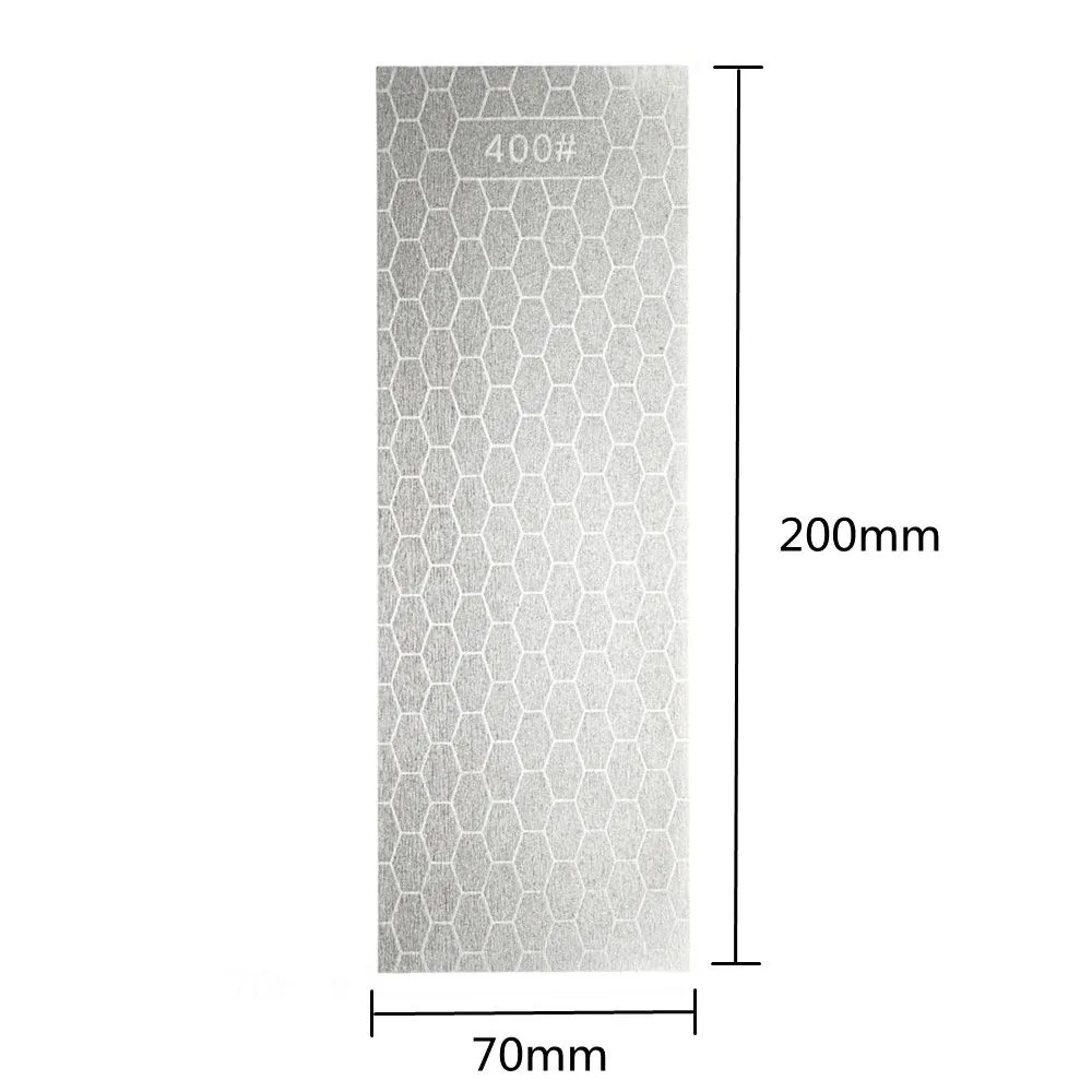 8 Inch 400&1000 Grit Double Sided Diamond Grit Sharpen Stone Sharpening Whetstone