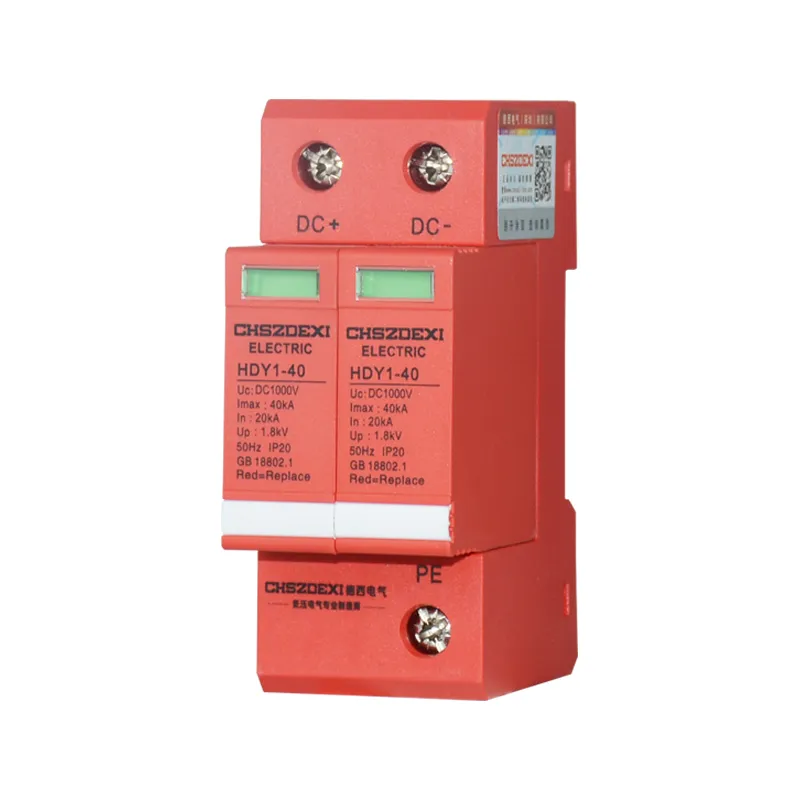 Disjoncteur de protection contre les surtensions CHSZDEXI 2P20KA DC 1000 V